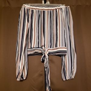 Must Have Off Shoulder Long Sleeve Top